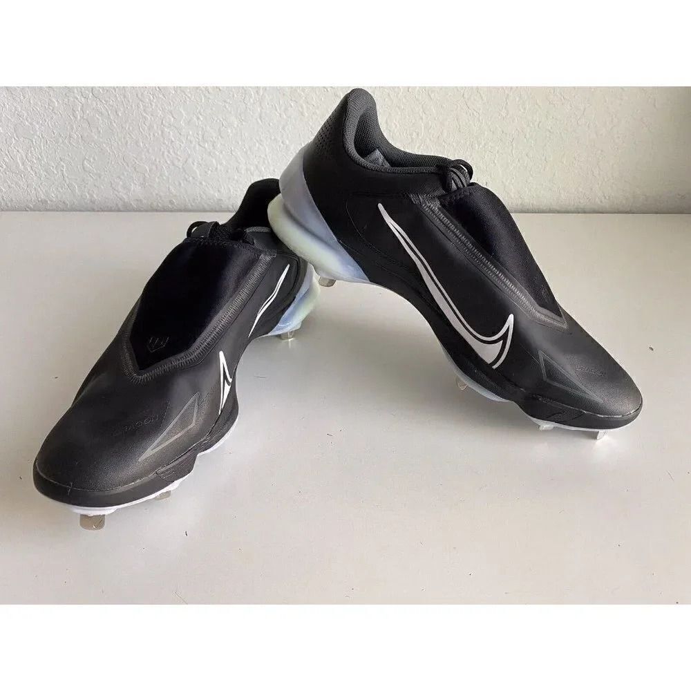 Nike Force Zoom Trout 8 Pro Metal Baseball Cleats CZ5915-010 Men’s Sz 16 Black